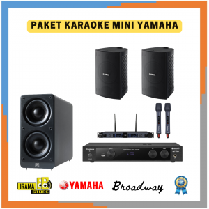 Paket Karaoke Mini Speaker Yamaha - Paket A